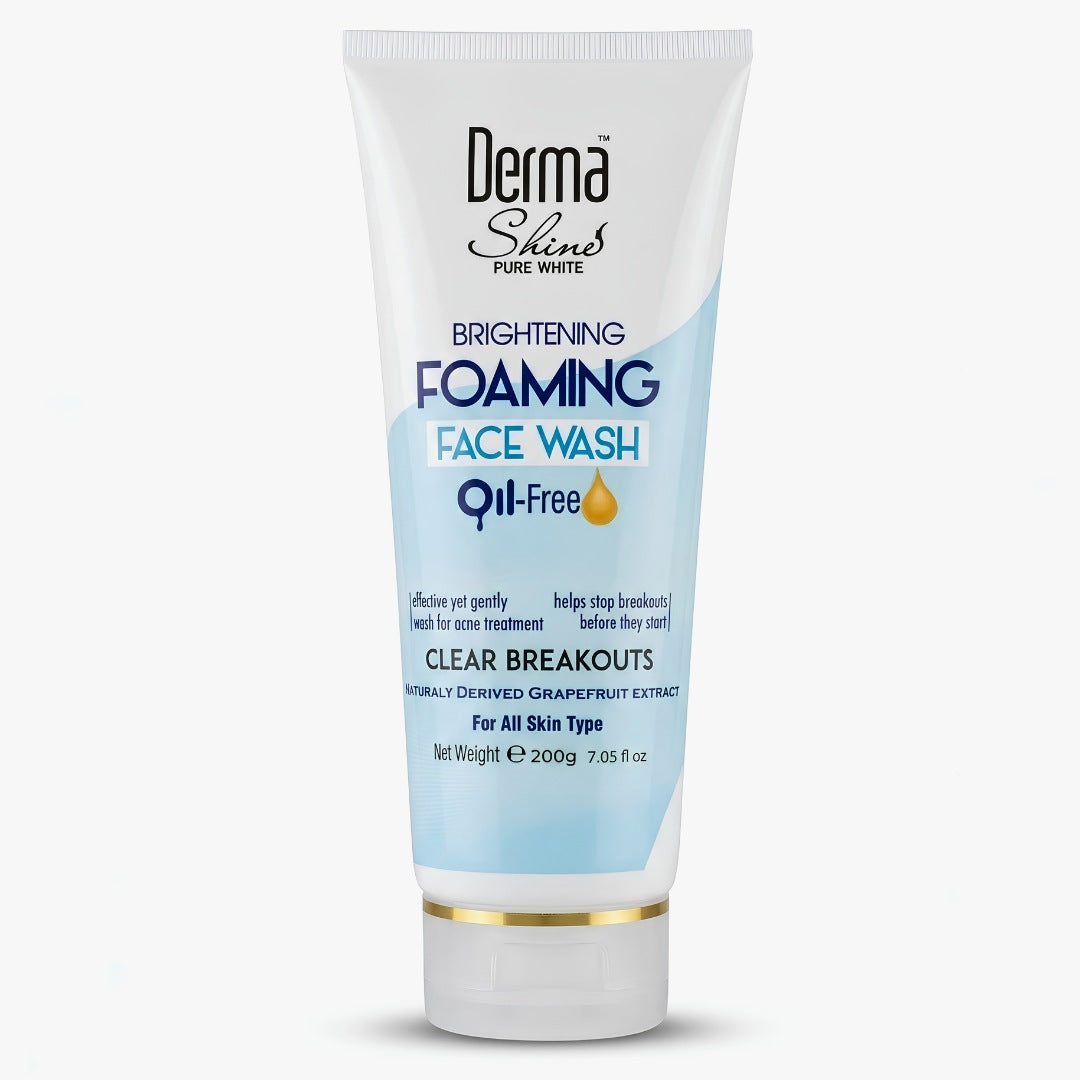 Derma Shine Oil Free Foaming Face Wash