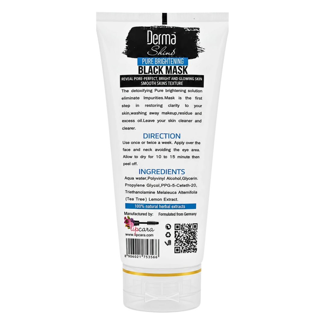 Derma Shine Peel Off Charcoal Black Mask
