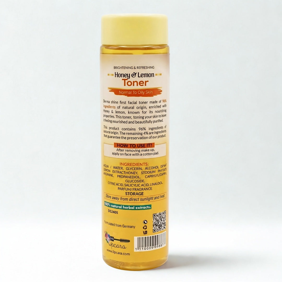 Derma Shine Toner with Honey and Lemon