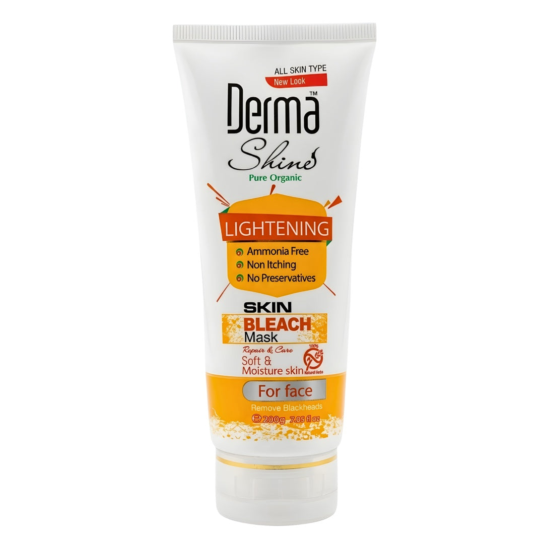 Derma Shine Skin Lightening Face Bleach Mask