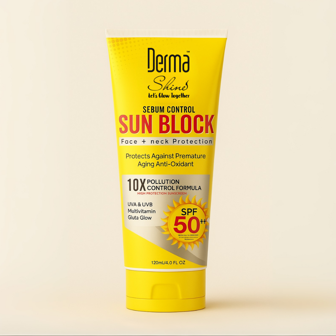 Derma Shine Sunblock SPF 50 Face & Neck