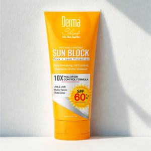 Derma Shine Sunblock SPF 60 Face & Neck