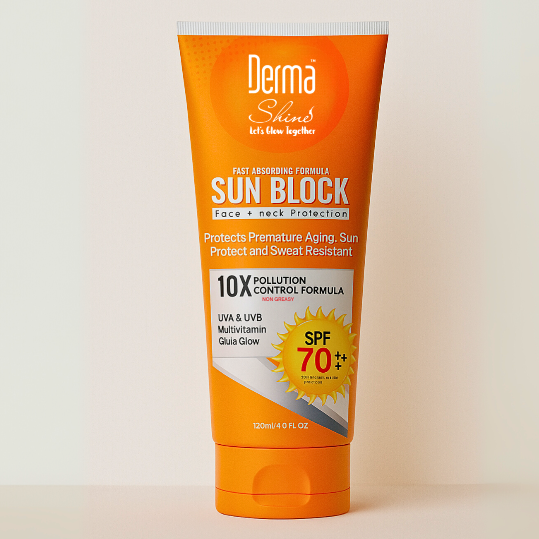 Derma Shine Sunblock SPF 70 Face & Neck