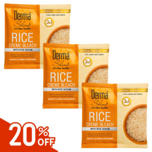 Derma shine Rice Creme Bleach Pack of 3