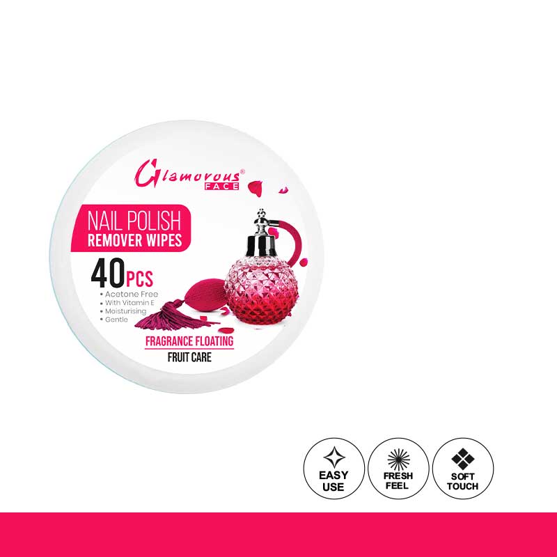 Glamorous Face Nail Remover Tissue Fragrance Floating