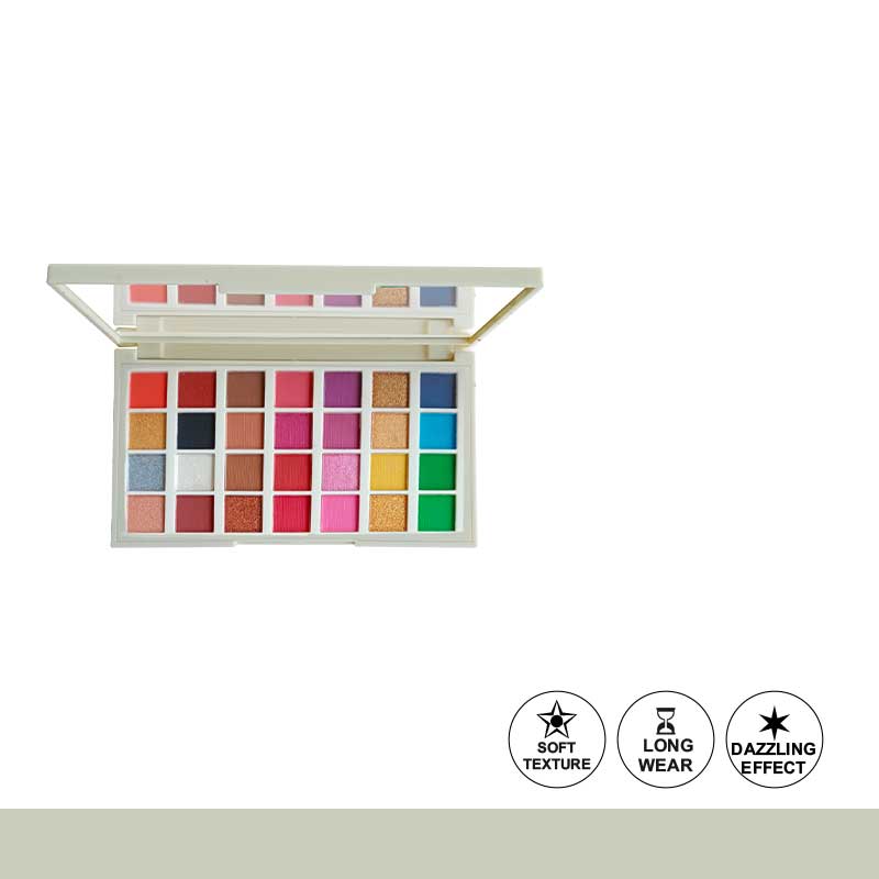 Glamorous Face 28 Color Makhmali & Matte Eyeshadow Palette