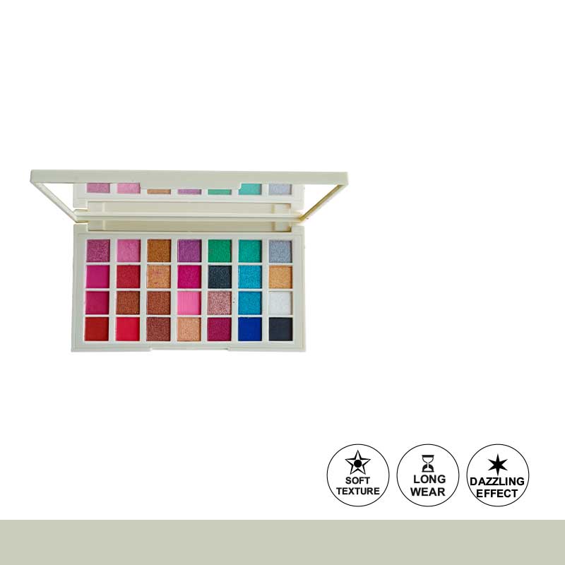 Glamorous Face 28 Color Makhmali & Matte Eyeshadow Palette