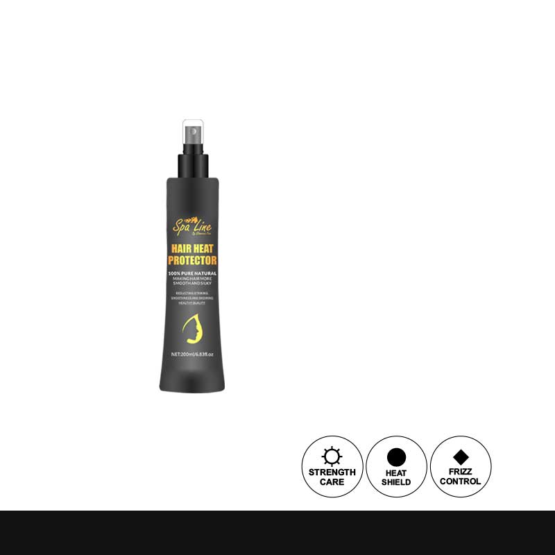 Spa Line By Glamorous Face Hair Heat Protector Spray 200ml
