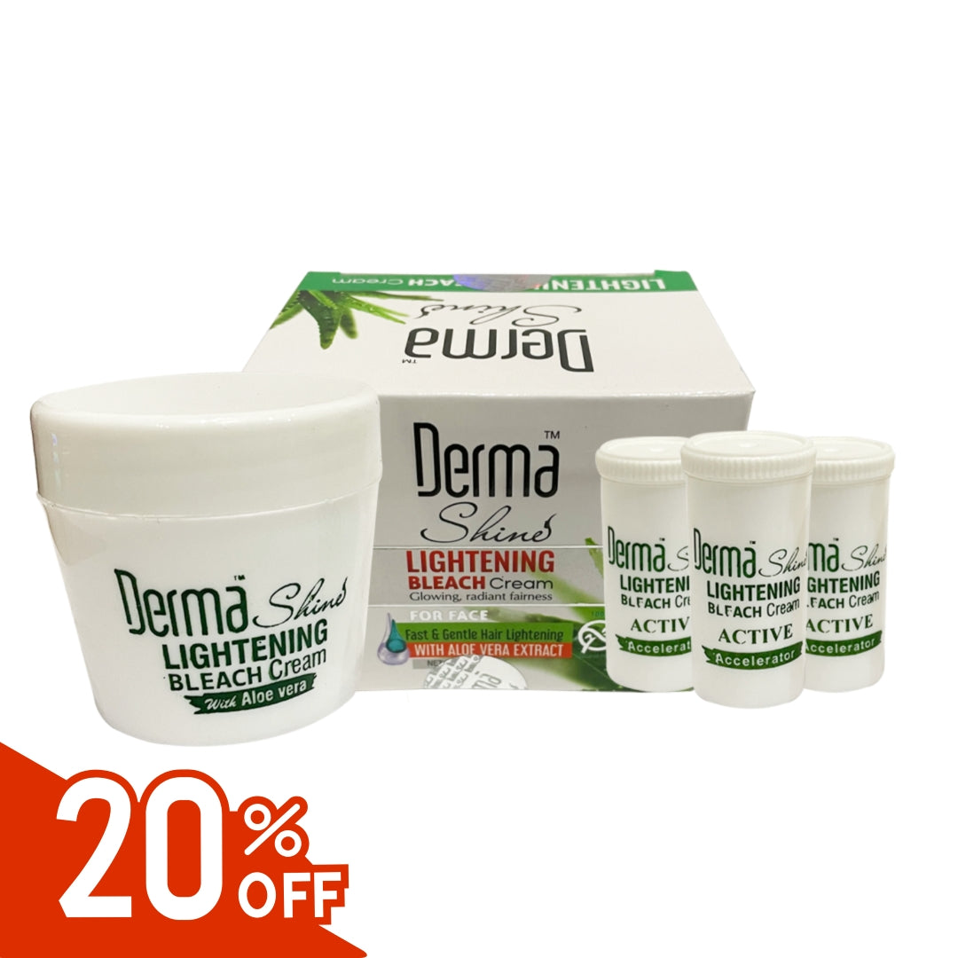 Derma Shine Hair Lightening Bleach Cream 90gm