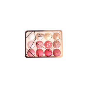 Glamorous Face 12 Color Highlighter & Blush On Palette