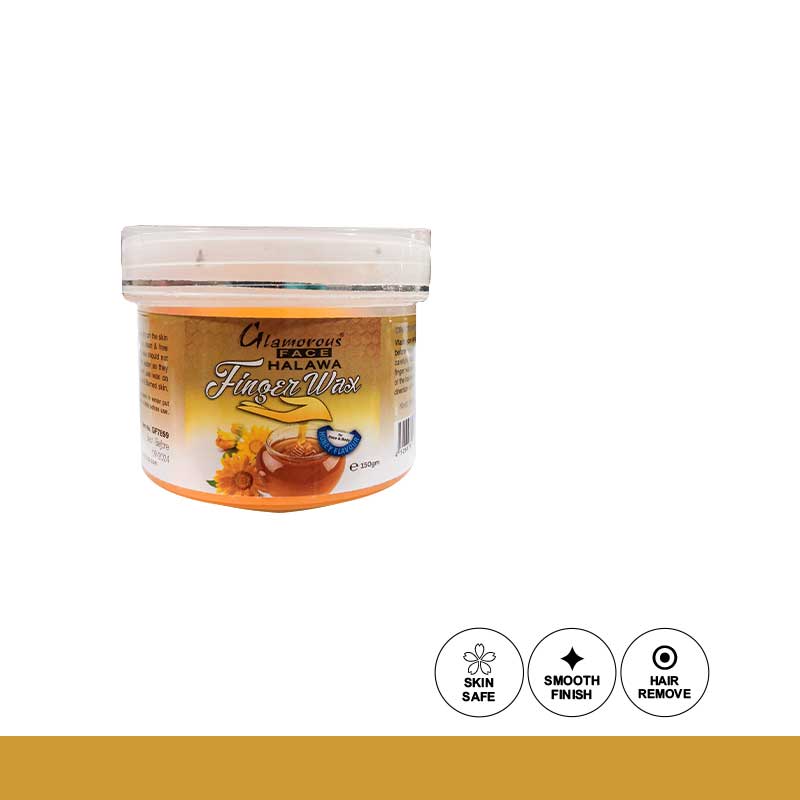 Glamorous Face Finger Wax 150 gm (11 Flavours)