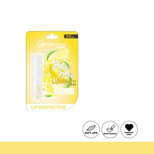 Glamorous Face Kiss Me Lip Balm – Lemon