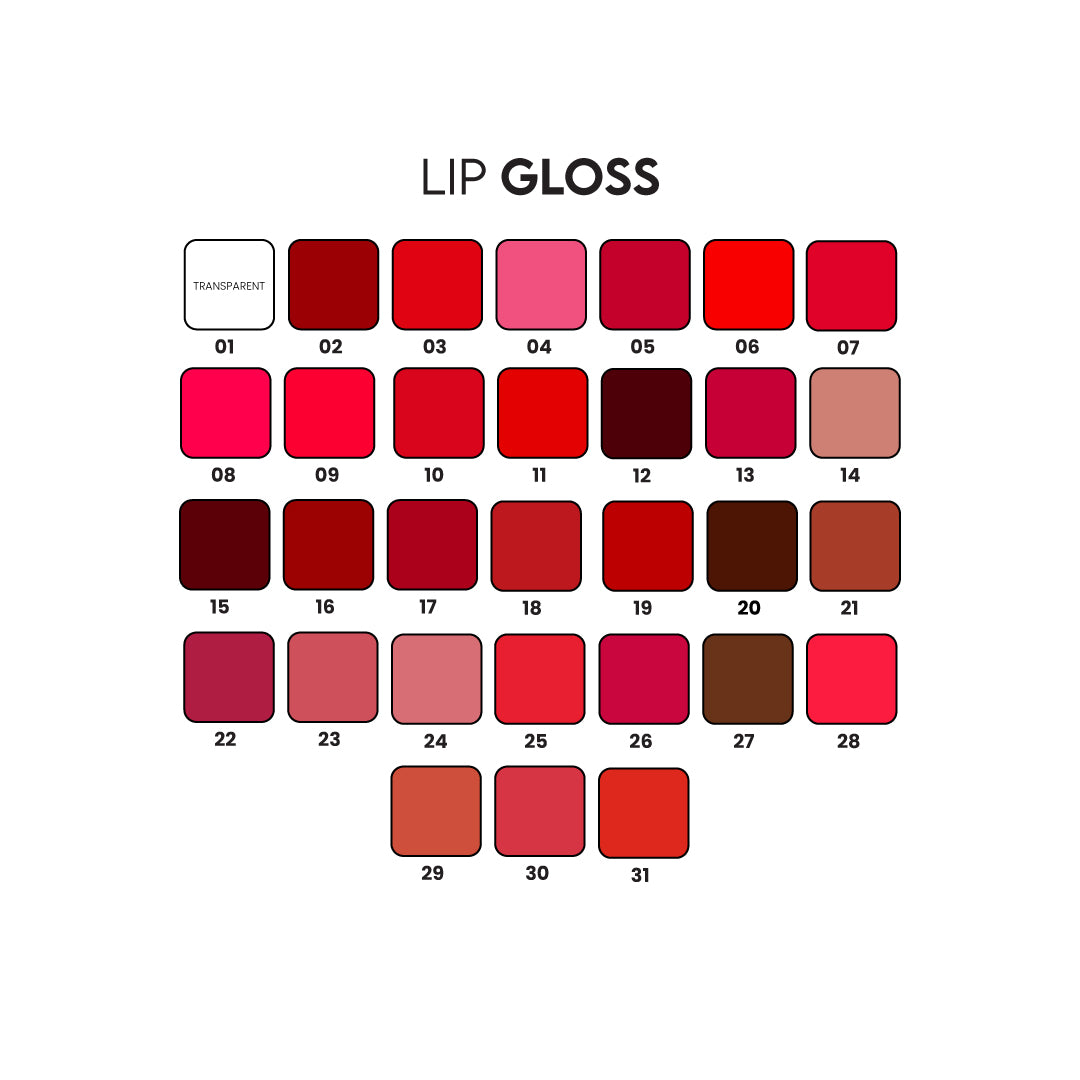 Rainbow Deal - Set of 4 lip gloss