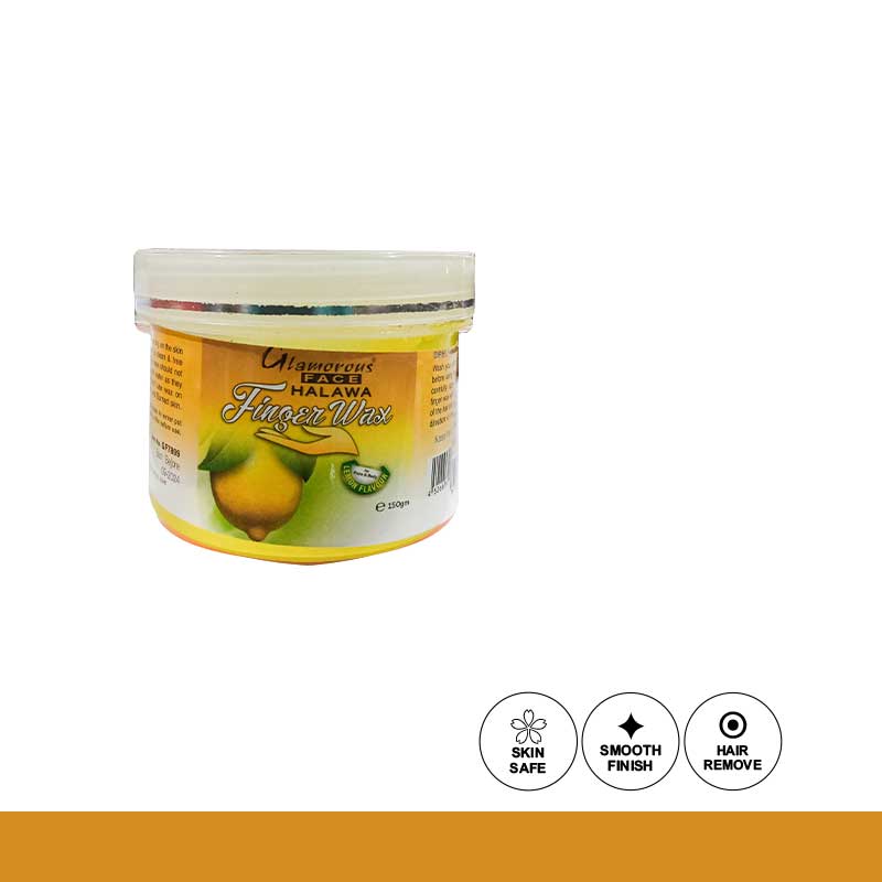 Glamorous Face Finger Wax 150 gm (11 Flavours)