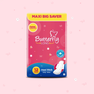 Butterfly Long Maxi Big Saver Sanitary Pads Long 12 Pcs