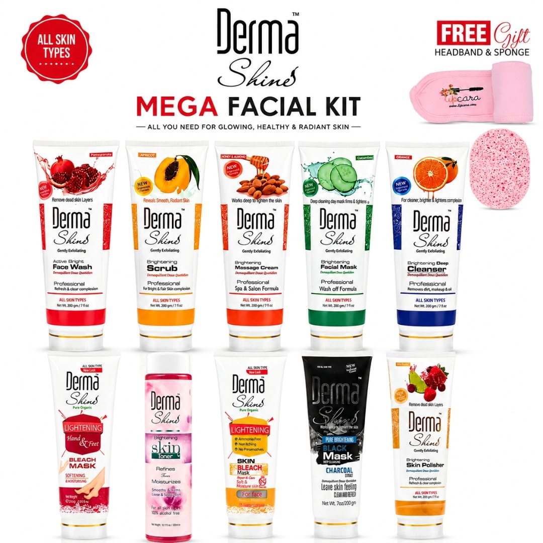 Derma Shine Mega Facial Kit