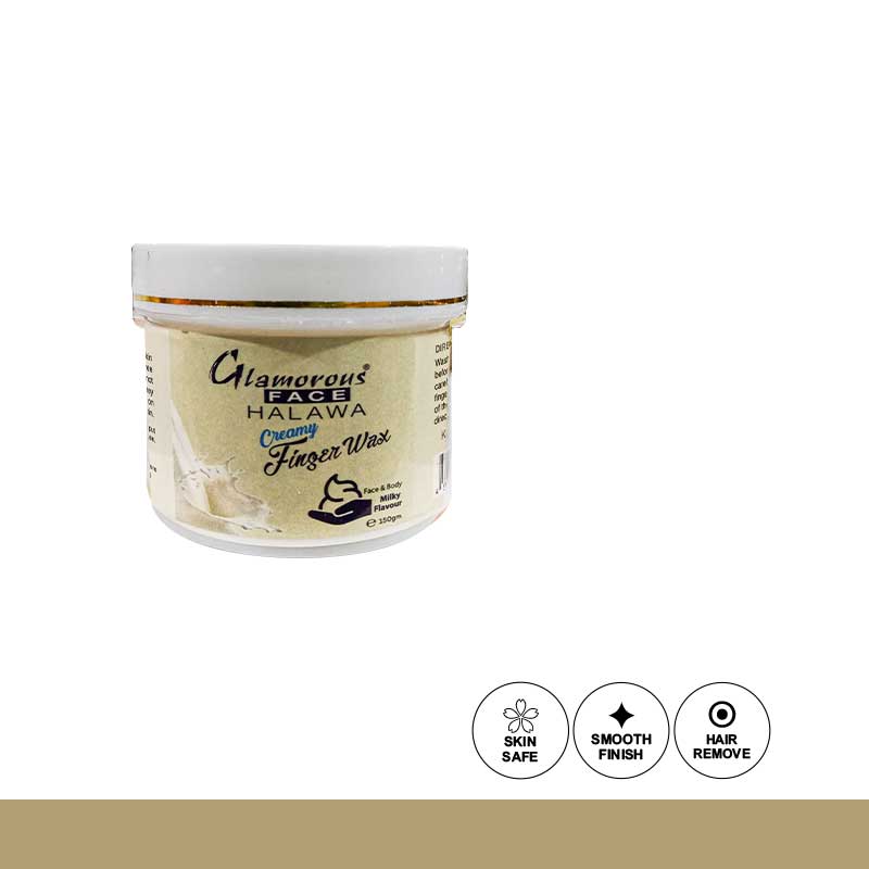 Glamorous Face Finger Wax 150 gm (11 Flavours)