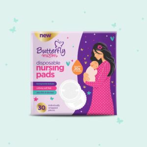 Butterfly Nursing Pads 30 Pcs