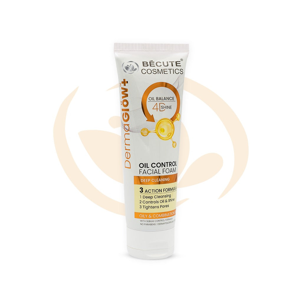 BeCute Derma Glow+ Oil Control Facial Foam