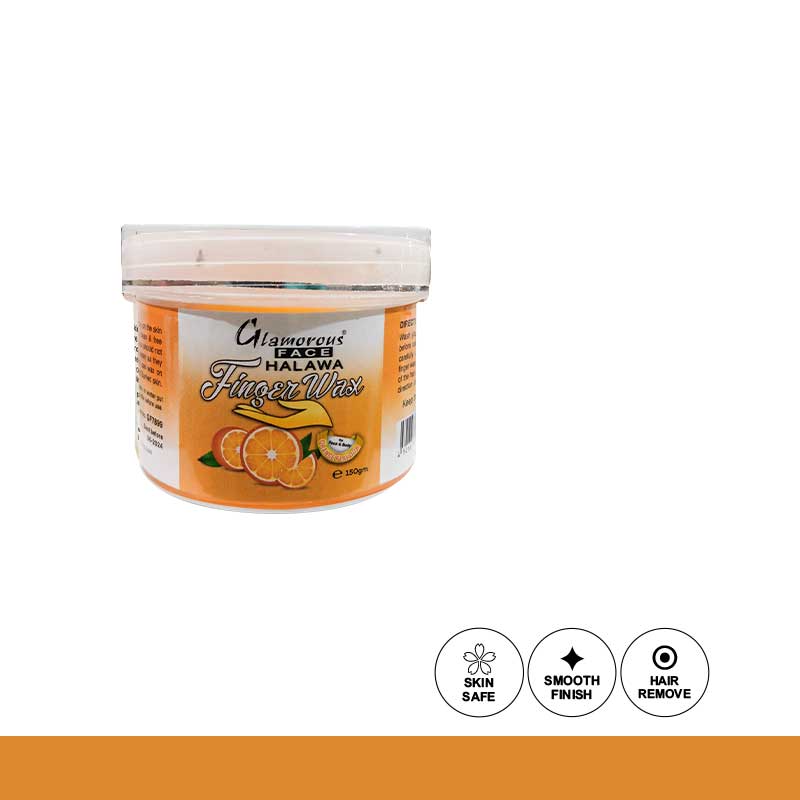 Glamorous Face Finger Wax 150 gm (11 Flavours)