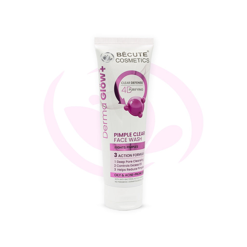BeCute Derma Glow+ Pimple Clear Face Wash