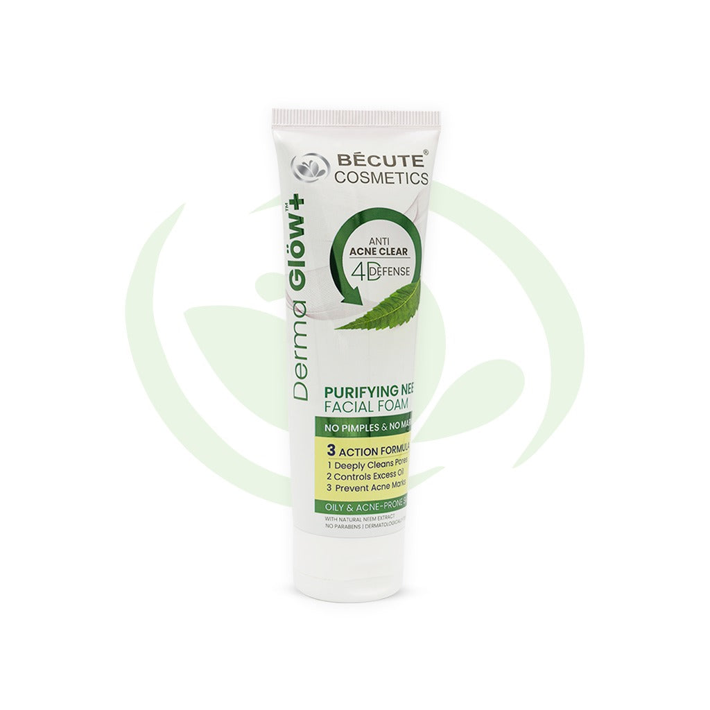 BeCute Derma Glow+ Purifying Neem Facial Foam