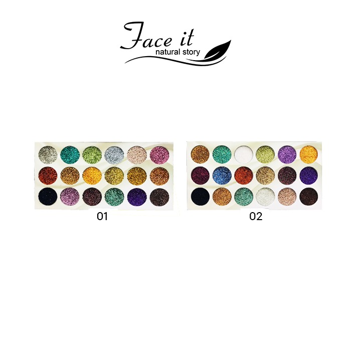 Glitter Eyeshades (18 Shades)