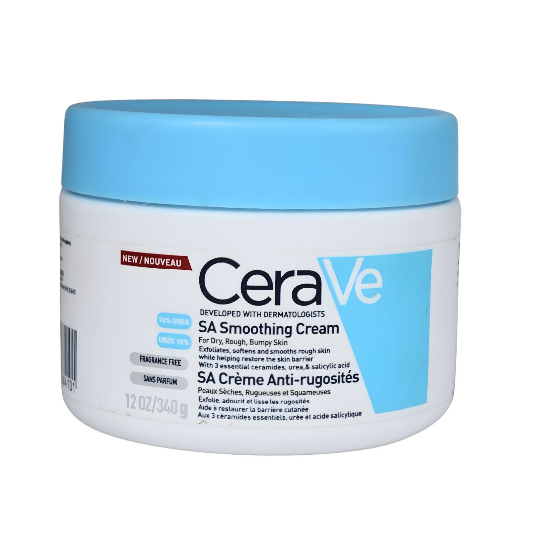 Cerave SA Smoothing Cream For Dry Rough Bumpy Skin 340g
