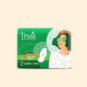 Breathable Ultra Thin Dry Mesh Extra Long 7 Pcs