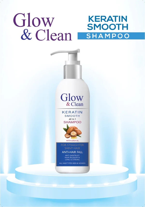 Glow & Clean Keratin Hair Shampoo