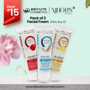 Deal 15 – Pack of three Facial Foams