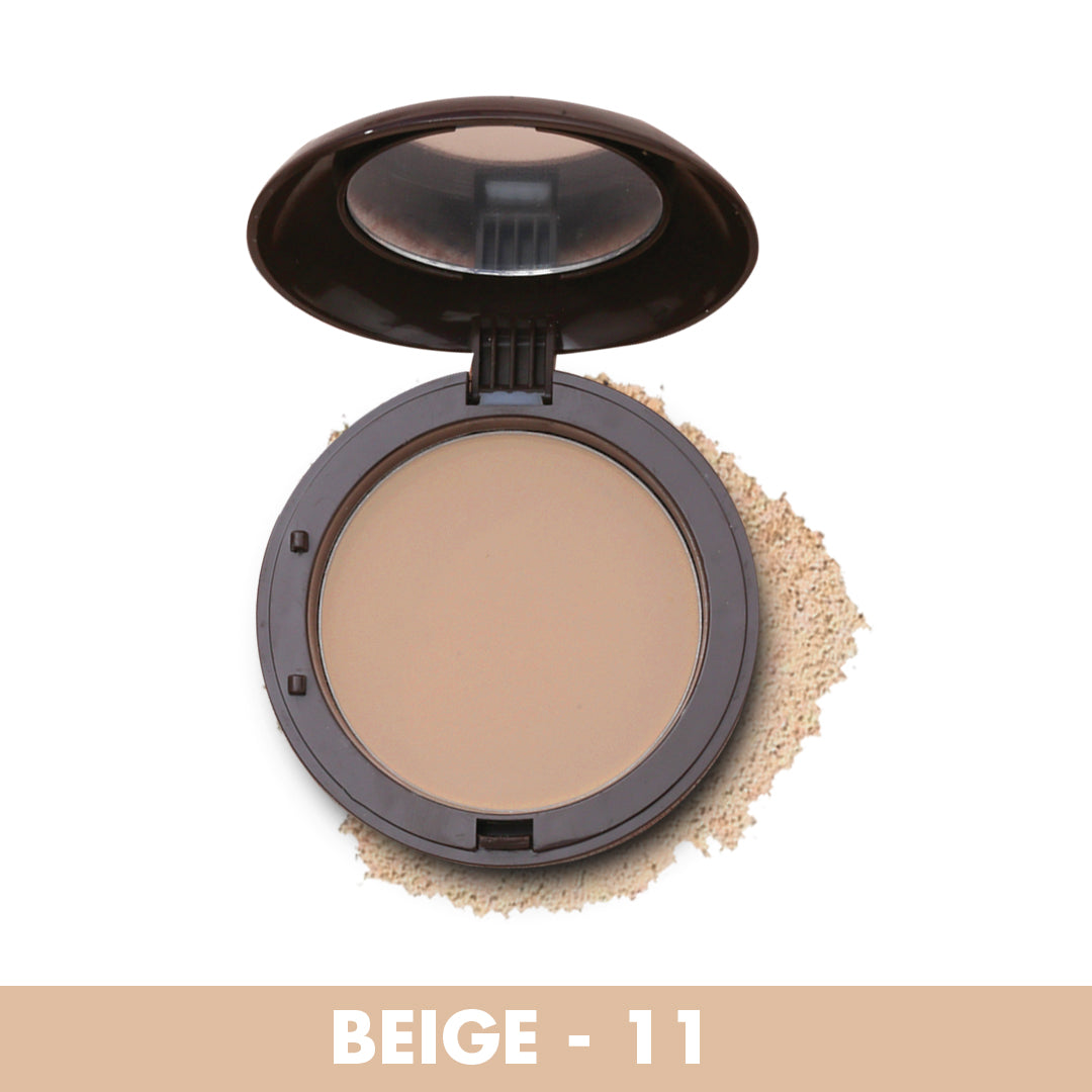 Oil Control Pressed Powder – Lightweight, Shine-Free Matte Finish