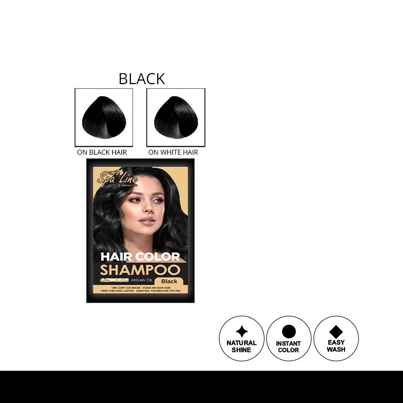 Spa Line By Glamorous Face Hair Color Shampoo 30Ml