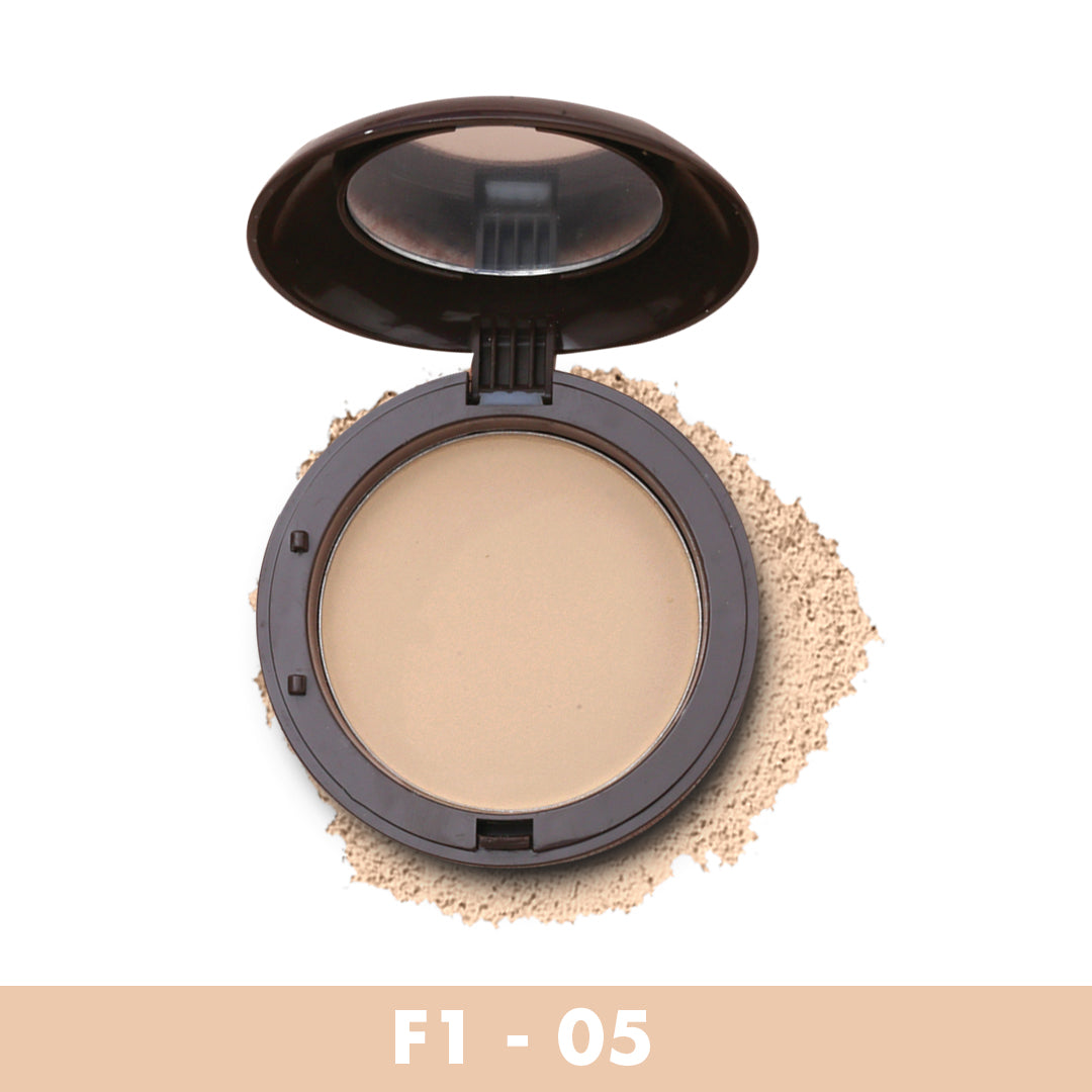 Oil Control Pressed Powder – Lightweight, Shine-Free Matte Finish