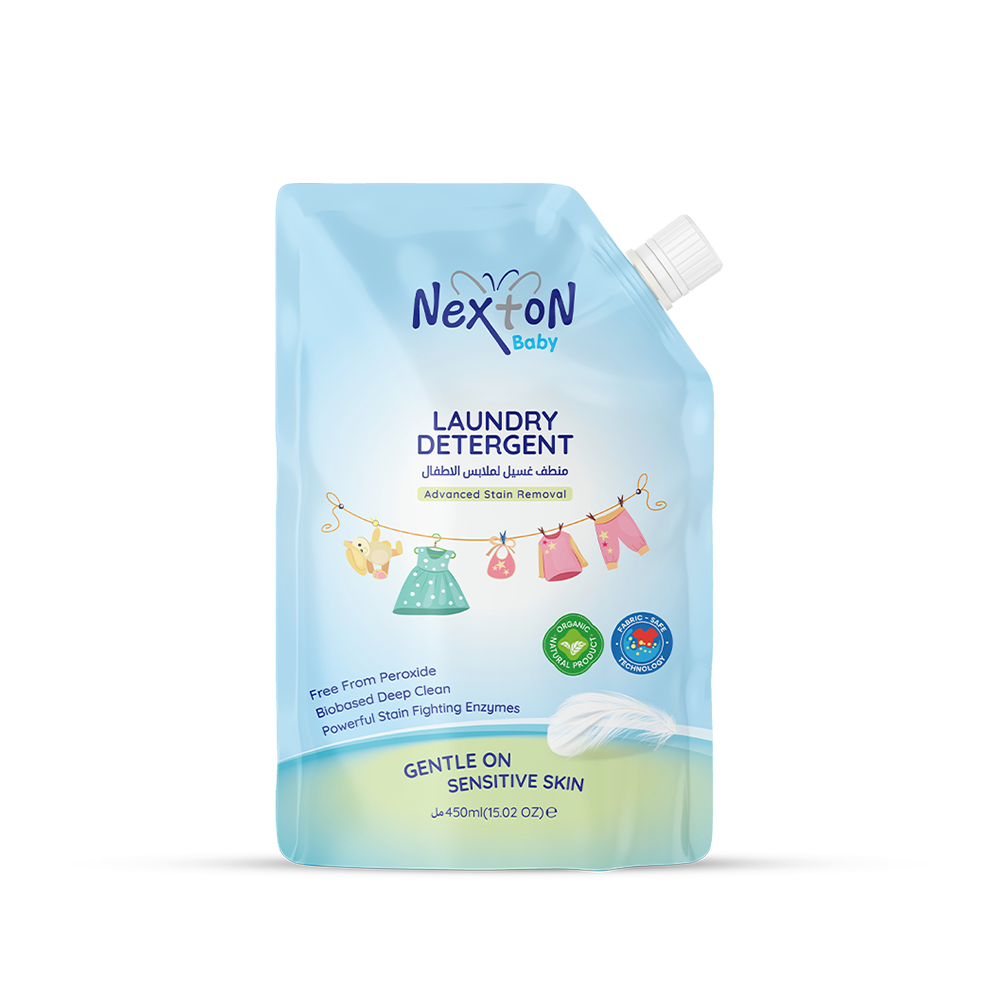 Nexton Baby Laundry Detergent Refill Pouch (450ml)