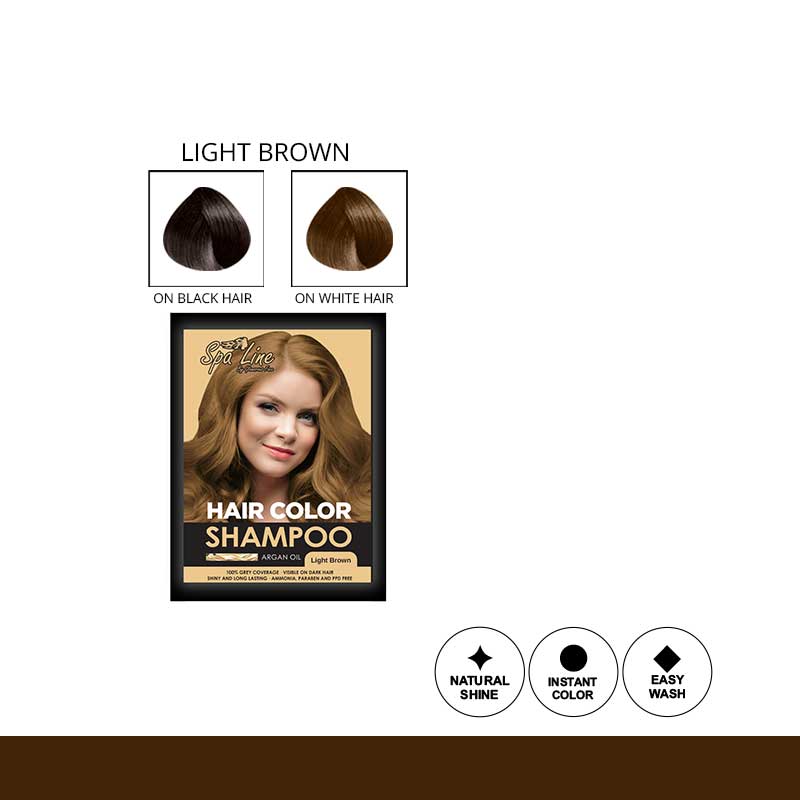 Spa Line By Glamorous Face Hair Color Shampoo 30Ml