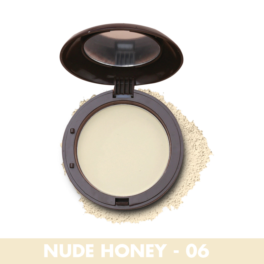 Oil Control Pressed Powder – Lightweight, Shine-Free Matte Finish