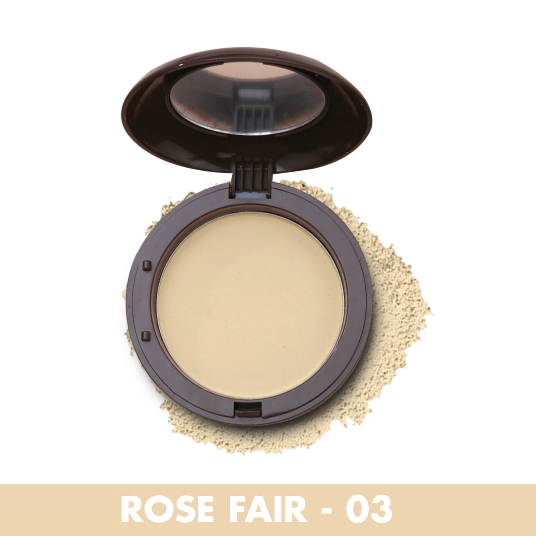 Oil Control Pressed Powder – Lightweight, Shine-Free Matte Finish