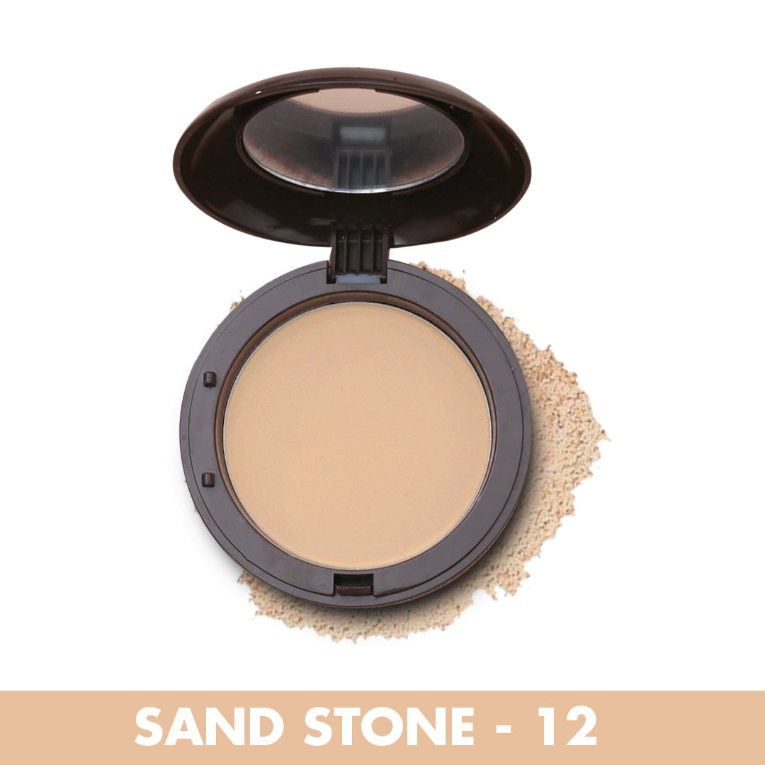 Oil Control Pressed Powder – Lightweight, Shine-Free Matte Finish
