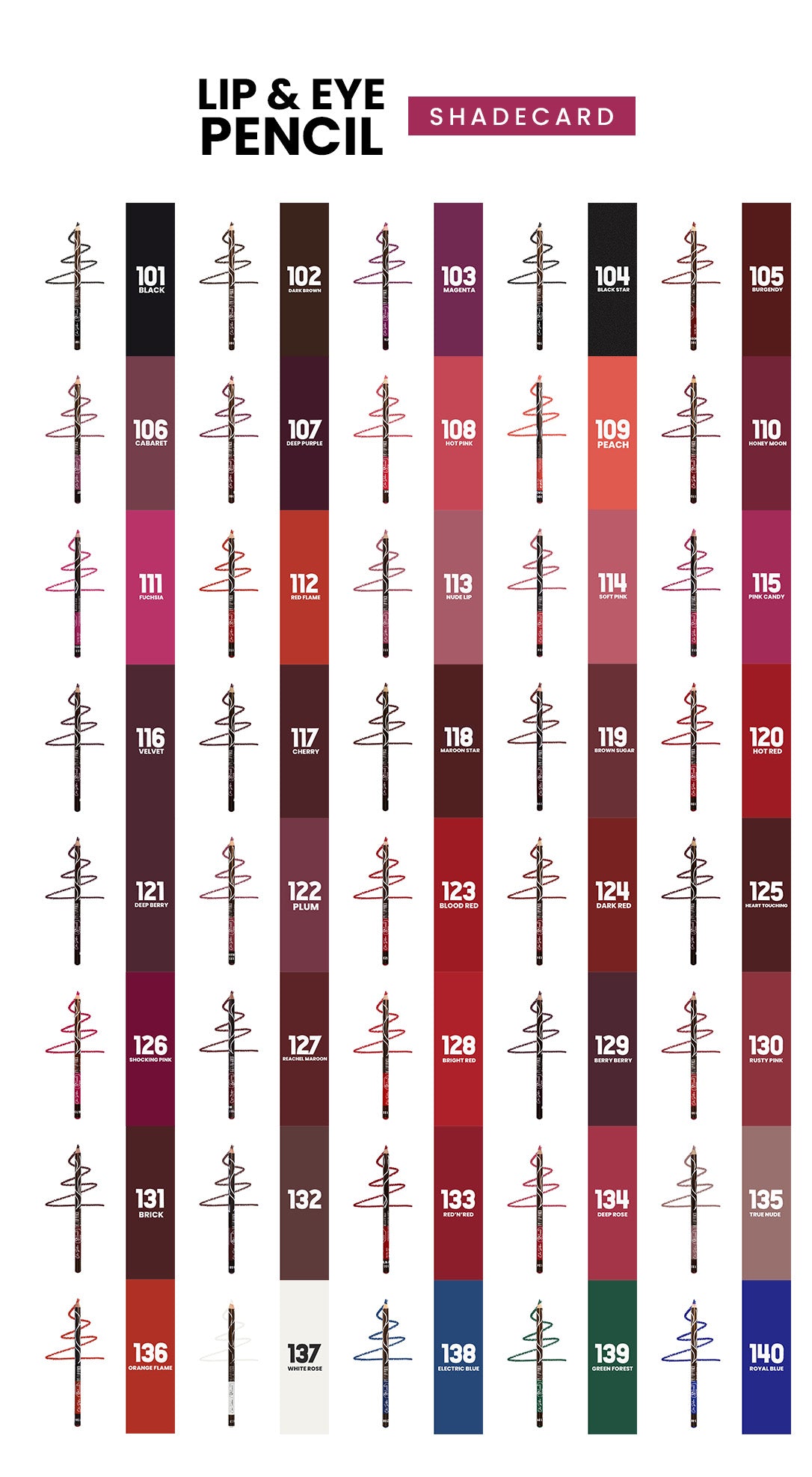 Lip N Eye Pencil