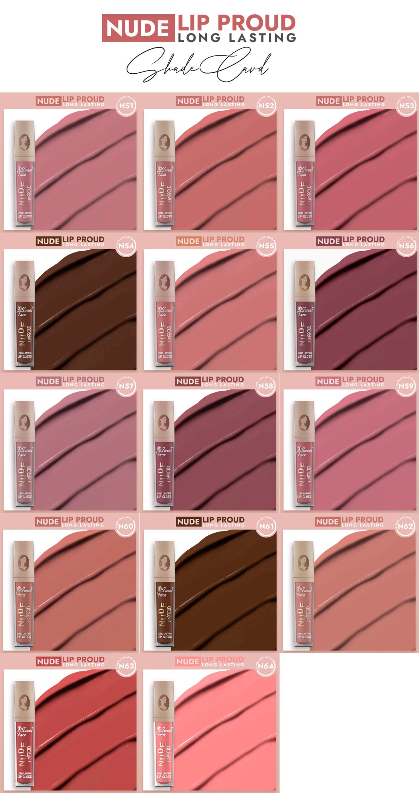 Nude Long Lasting Matte Lip Gloss