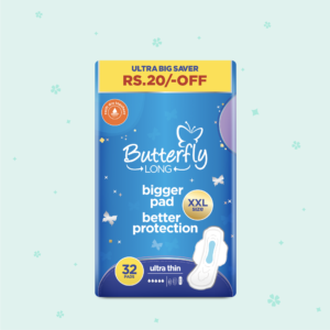Butterfly Long Ultra Big Saver Sanitary Pads Long 32 Pcs
